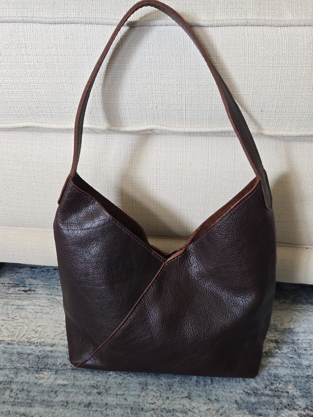 Portland Leather Large Naomi-Coldbrew